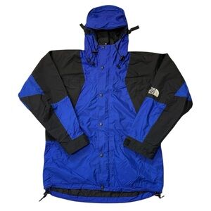 The North‎ Face Men's Performance Jacket in Blue and Black Made in USA Medium